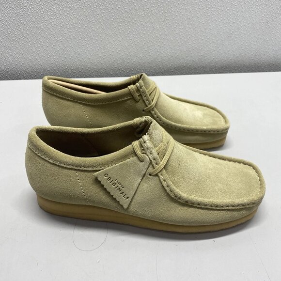 NEW CLARKS Originals Wallabee Chukka Boots – Men’s Size 9 – Maple Suede - Picture 11 of 12
